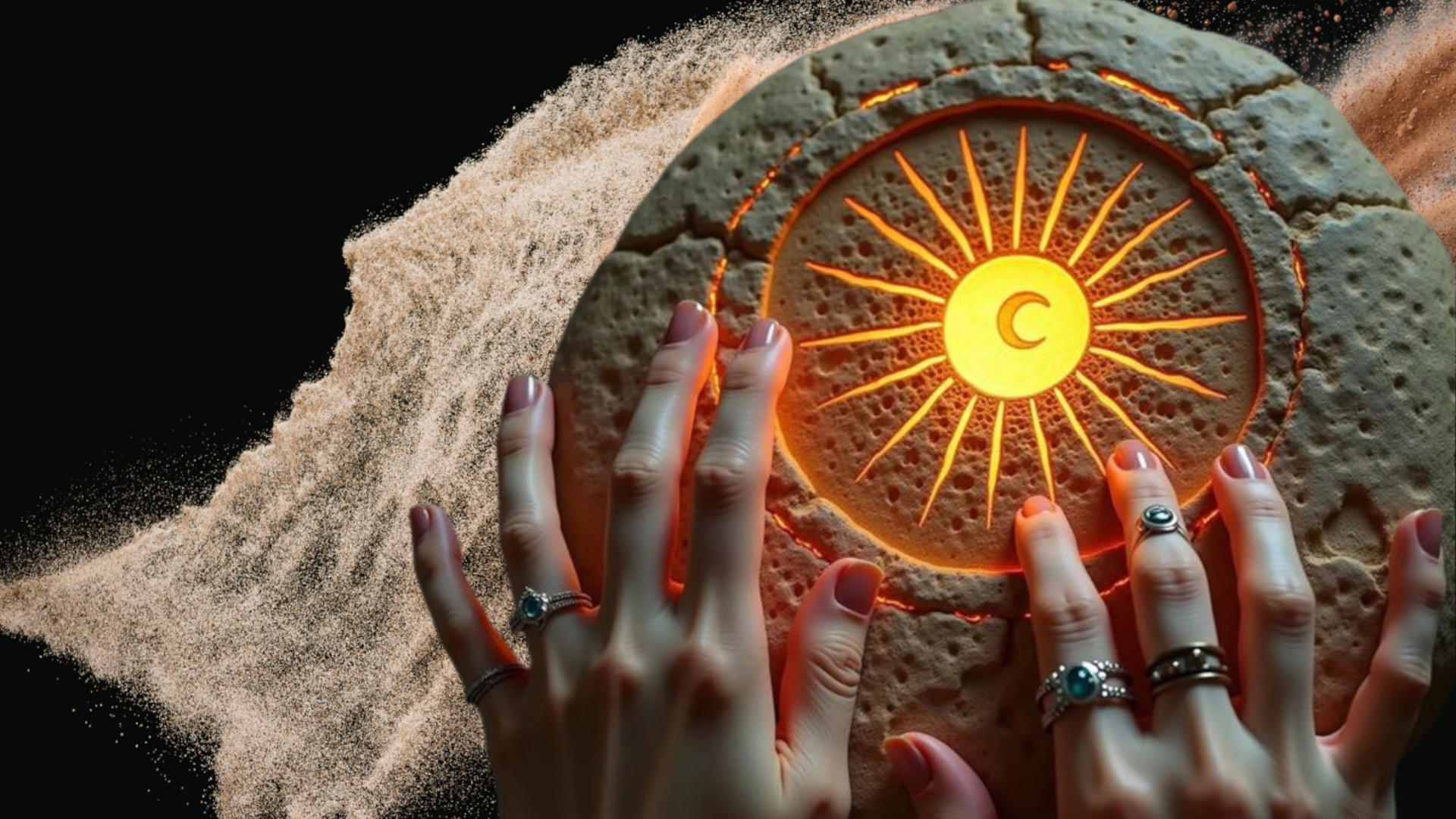 Descrição da imagem mística